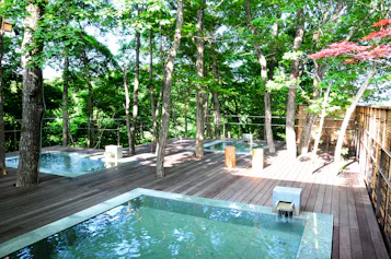 蔵王連峰の麓にあるモダンジャパニーズの大人ホテル