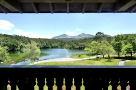 雄大な磐梯山を望む 大自然に抱かれた高原リゾート
