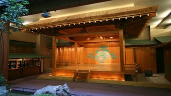 能舞台を擁した長野の伝統芸能の宿