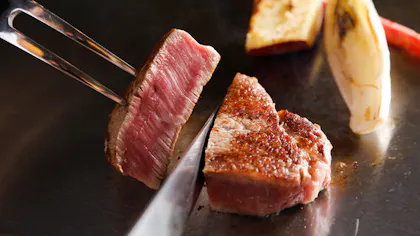 鉄板焼きで肉の旨みを味わい尽くす宿　5選