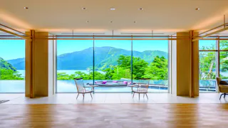 芦ノ湖との一体感を体験できる温泉リゾート