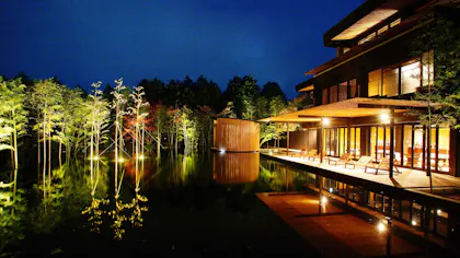 竹の隠れ宿で、完全なプライベートを満喫する