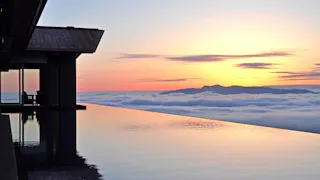 妙高高原の老舗リゾートで絶景と温泉三昧