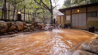 源泉掛け流しの温泉でくつろげる宿 有馬編