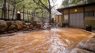 源泉掛け流しの温泉を楽しめる宿　有馬編