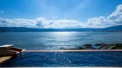 絶景インフィニティ風呂で無限の開放感に浸る宿 5選