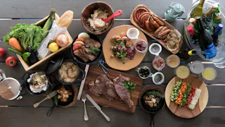 話題の「グランピング」と旨味溢れる肉料理を体験する旅