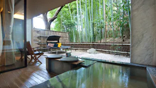 全室露天風呂付きの宿で最大級のリラックス