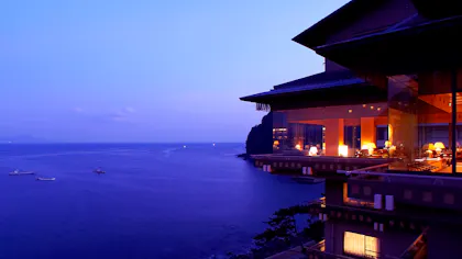 【取材】東伊豆の絶景宿に誕生した月の道輝くスイートルーム