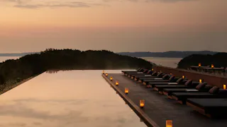 英虞湾に溶け込む、アマン初の温泉リゾート