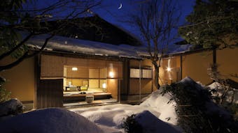 お部屋で内風呂も露天も愉しめる東北のおこもり宿
