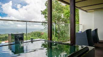 伊豆に誕生!絶景の中で掛け流し温泉を満喫する宿
