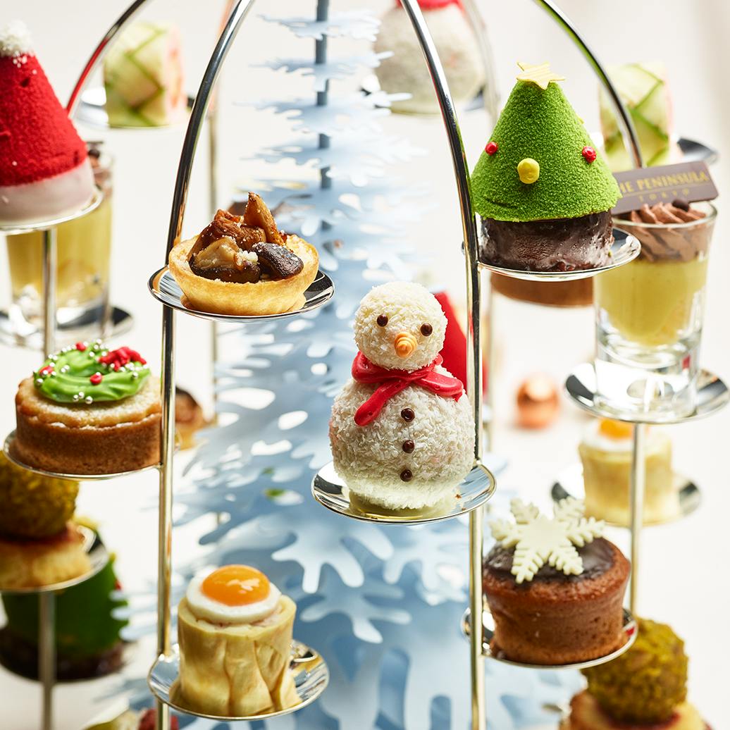 小さなクリスマス達が彩るアフタヌーンティー 一休コンシェルジュ