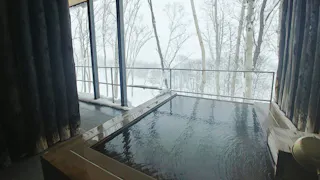 【取材】一面の銀世界に囲まれた冬の「坐忘林」で過ごす大人旅