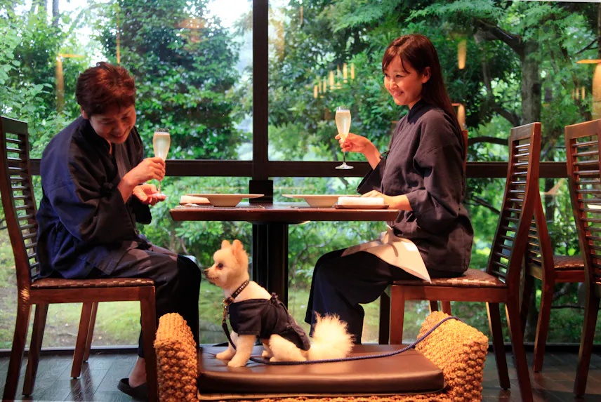 ペットと一緒に泊まれる東京から2時間の宿