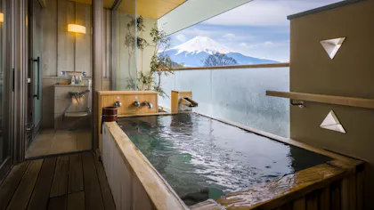 露天風呂付客室がある宿6選 山梨編