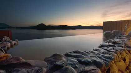 大浴場の露天風呂から星空が見える宿特集