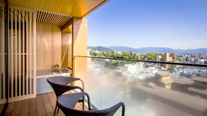 露天風呂付客室がある宿5選 道後編