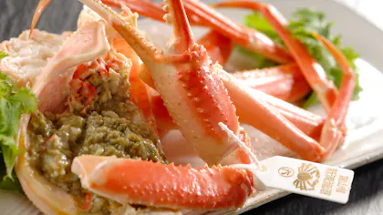 カニ料理が自慢の露天風呂付客室がある宿　北陸編