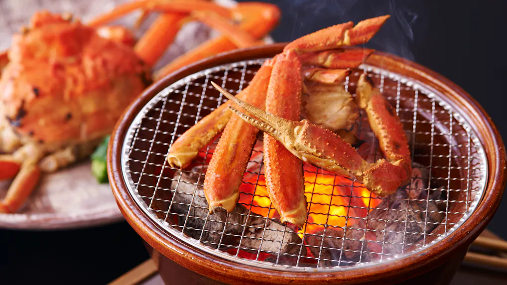カニ料理が自慢の露天風呂付客室がある宿特集