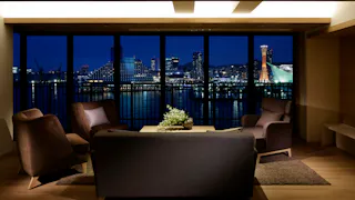 【取材】全室オーシャンビュー！神戸港を望む展望風呂に癒される