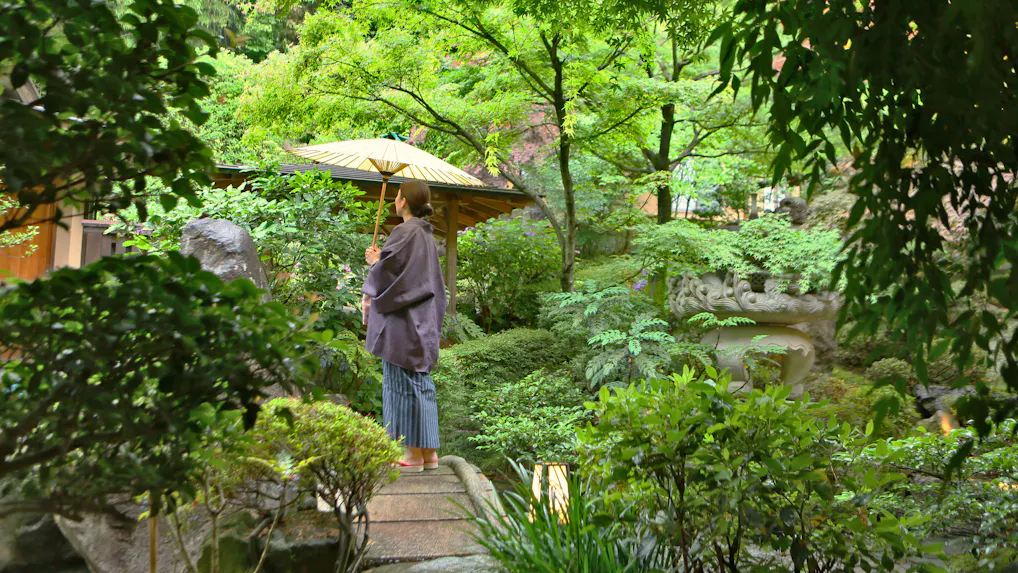 日本庭園で四季折々の景観に癒される宿　東日本編