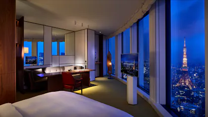 お昼の12時までゆっくり過ごせる都内の外資系ホテル