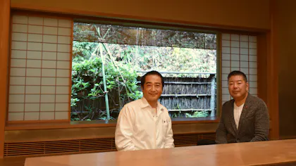 【極みの美食対談】作家・柏井 壽 ×「美山荘」中東 久人 ：「美山荘」で出会う季節の感性