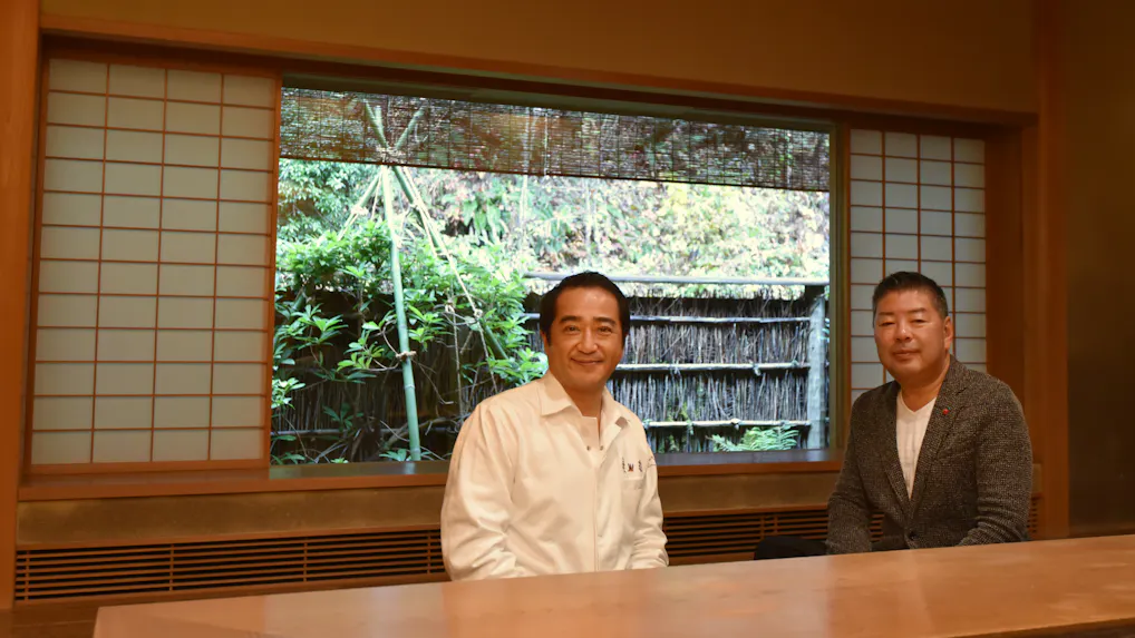 【極みの美食対談】作家・柏井 壽 ×「美山荘」中東 久人 ：「美山荘」で出会う季節の感性