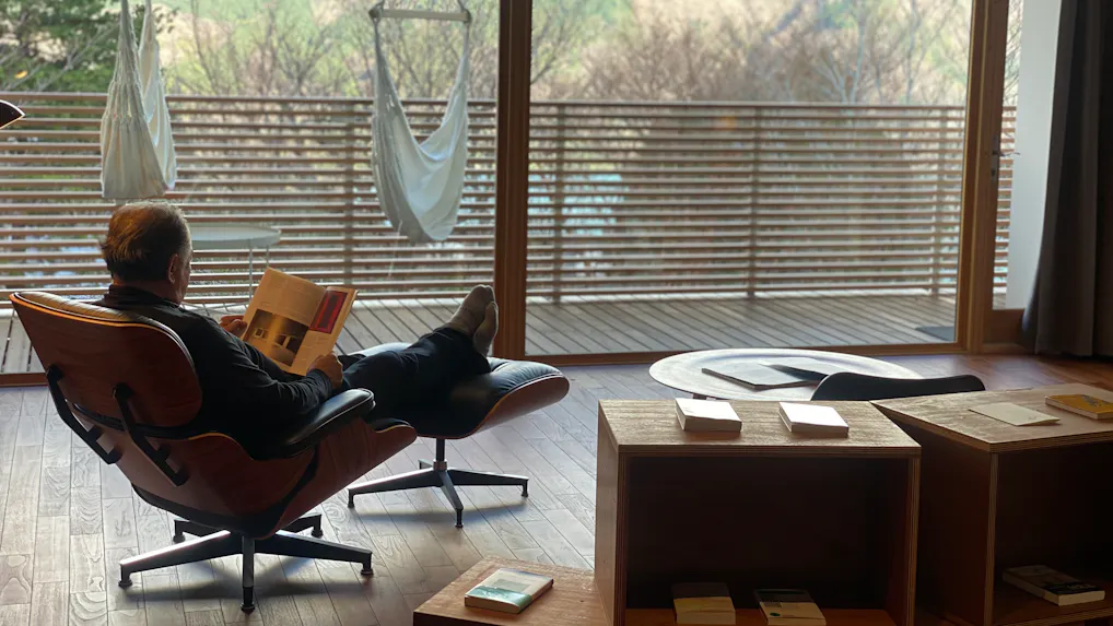 【滞在記】マッキー牧元の“宿・食探訪記” 「箱根本箱」お部屋編