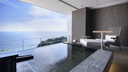 贅沢な空間や景色が魅力！ワンランク上の露天風呂付客室がある高級宿　箱根・伊豆編