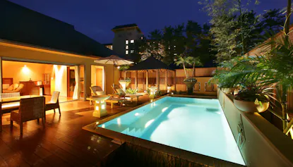 都心から2時間足らずで南国リゾート気分