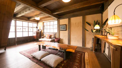 湯布院に佇む多彩な貸切風呂を持つ全室離れの宿
