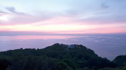 自然豊かな国立公園の中にある宿　西日本編