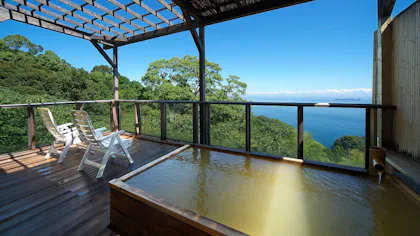 露天風呂付客室で源泉掛け流しの湯浴みが叶う温泉宿　箱根・熱海編