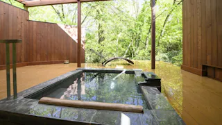 露天風呂付客室で大人だけの時間を満喫できる宿　箱根編