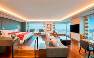 一度は泊まりたい、東京日系ラグジュアリーホテルのスイートルーム