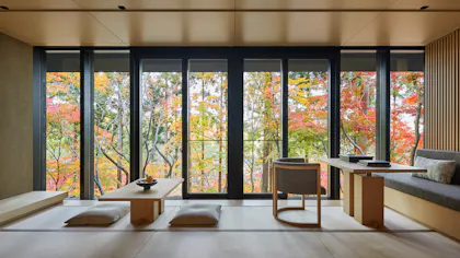 お部屋から紅葉が楽しめる京都の旅館・リゾートホテル