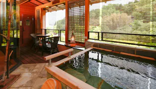 プライベートサウナと露天風呂をお部屋で楽しめる宿　箱根編
