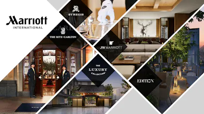 ラグジュアリーホテルチェーン「マリオット・インターナショナル」  のハイグレードな5ブランド特集