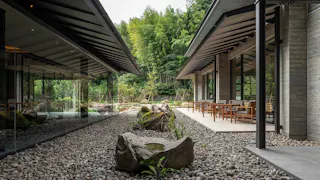 2020年11月開業、熱海の奥座敷に佇む美しい自然に囲まれた温泉宿