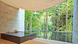 箱根の森に癒される、客室露天風呂で寛ぐ大人のおこもり宿