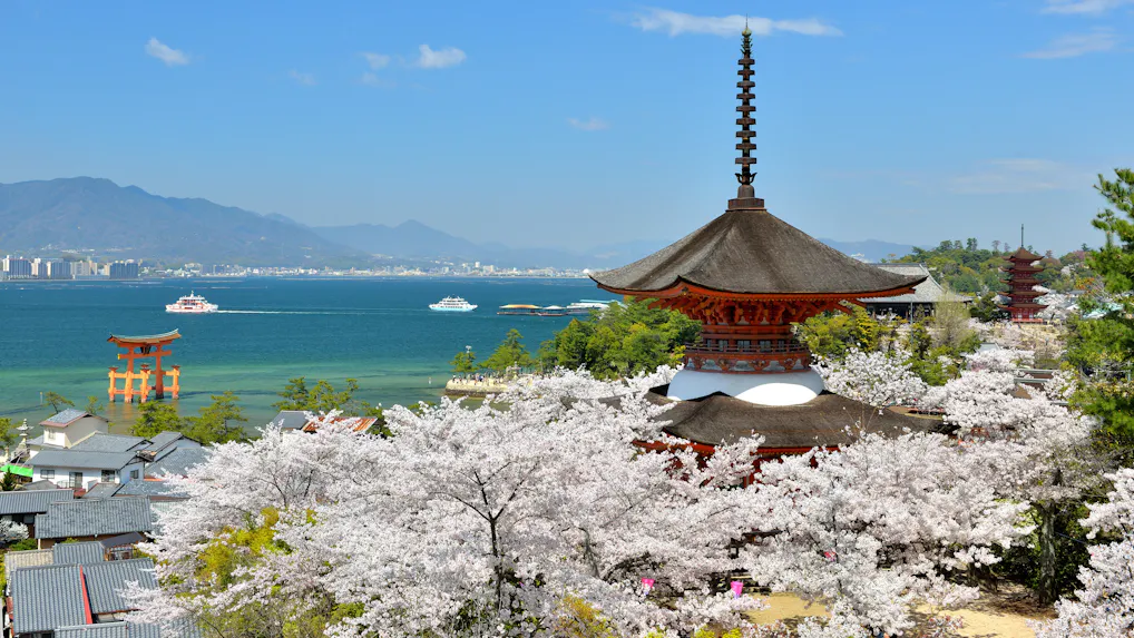 桜と世界遺産を巡る春旅へ！厳島神社の近くにある宿5選