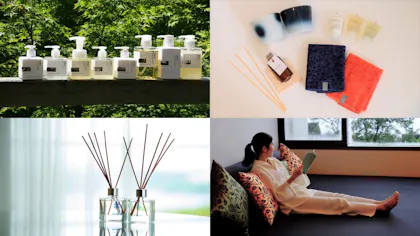 自宅でお宿気分！オンラインで購入可能な高級宿のアメニティ