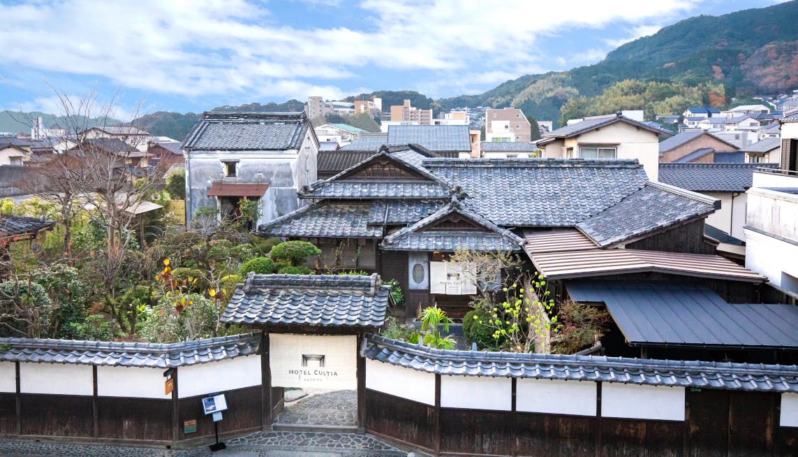 HOTEL CULTIA 太宰府 | 福岡・太宰府に残る歴史的邸宅を改修した分散型