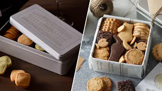 ご褒美やプレゼントに、見た目もかわいいホテルメイドのクッキー缶