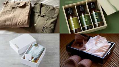 自宅でお宿気分！オンラインで購入可能な高級宿のリラックスアイテム