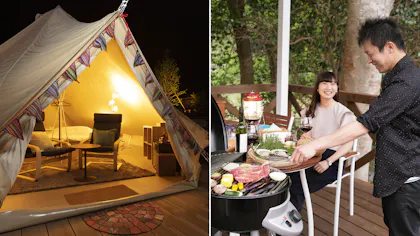 バーベキューが楽しめる人気のグランピング施設5選