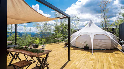 話題のグランピングを気軽に楽しめる、テーマ別おすすめ宿特集