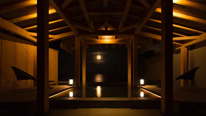 ムーンロードの神秘的なパワーに癒される絶景入浴が叶う伊豆の温泉宿